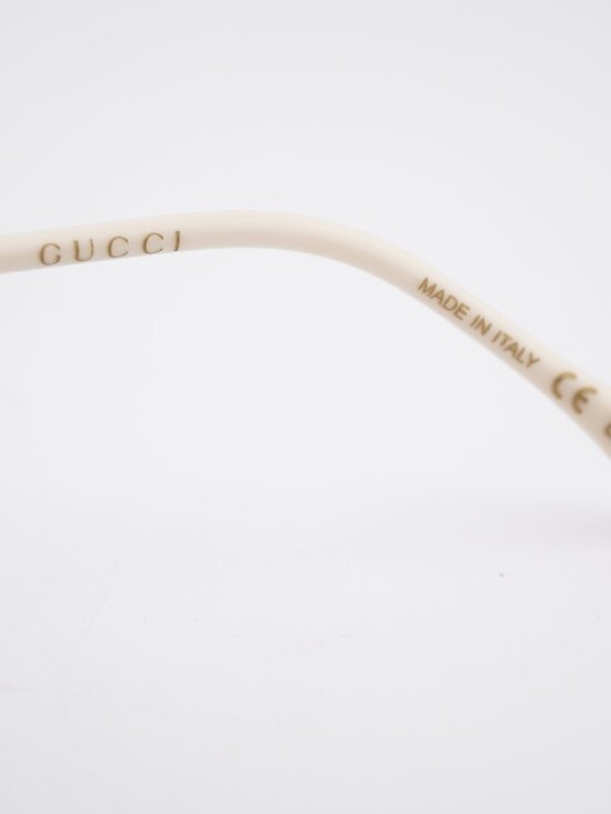 Gucci GG1018SK 003 Sunglasses Gold Square Frame, Brown Lenses main image 10